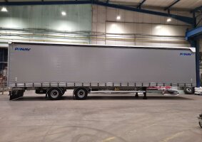 382 - Návěs valníkový dvouosý NVK30M